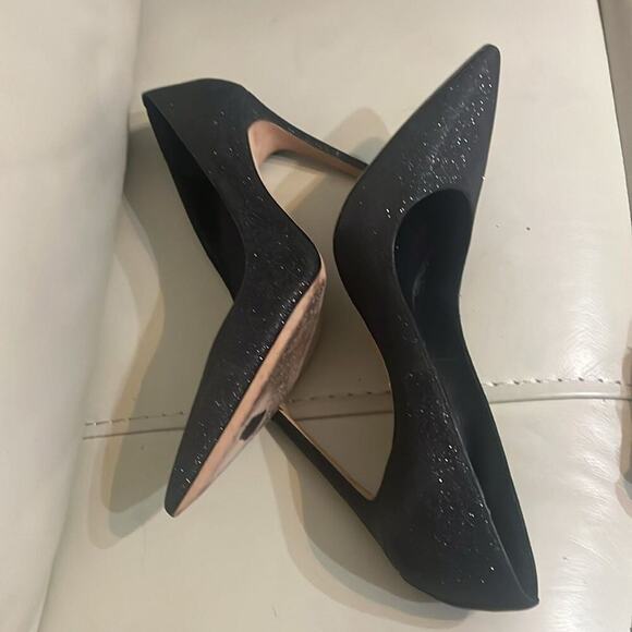 DSQUARED2 GLITTER HEEL BLACK PUMPS SIZE 40 - Picture 10 of 12